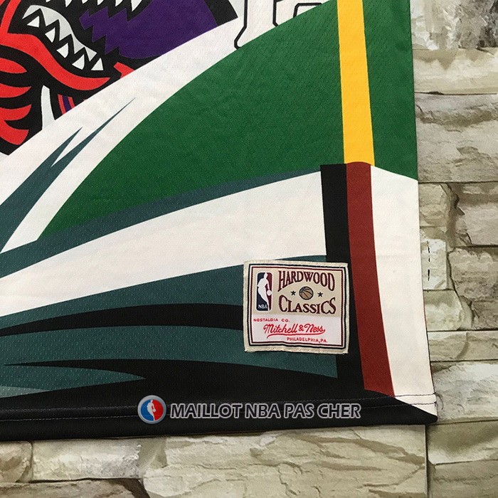 Maillot Tornto Raptors Vince Carter Rainbow Classic Noir